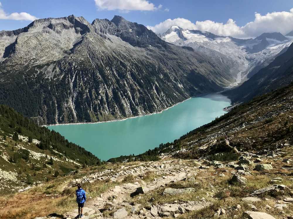 Schlegeisspeicher wandern - traumhaft schön in den Zillertaler Alpen