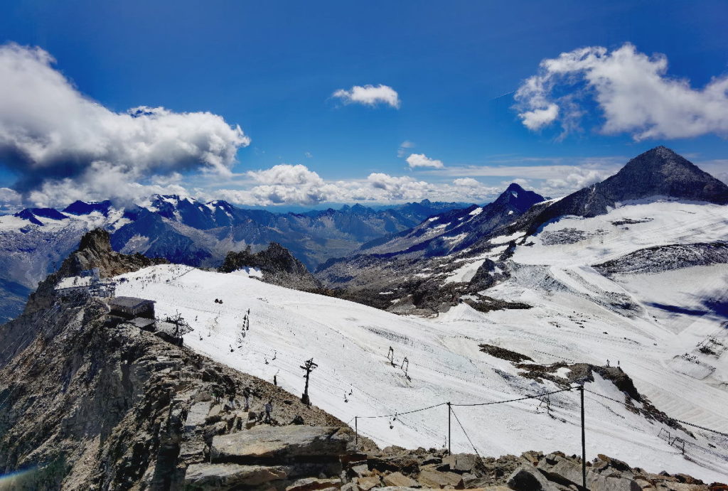 Der bekannteste Gletscher im Zillertal bei der Gefrorenen Wand