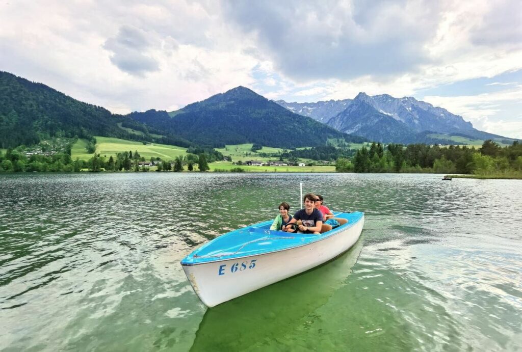 Ausflugsziele Tirol am Walchsee und in Kössen mit den Hängebrücken und der Klamm