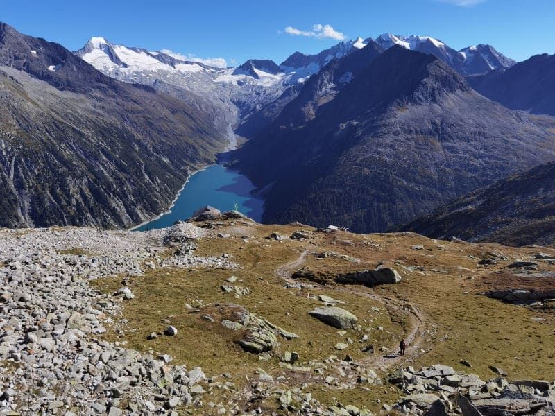 Olperer Hütte Wanderung - mit traumhaften Picknickplatz