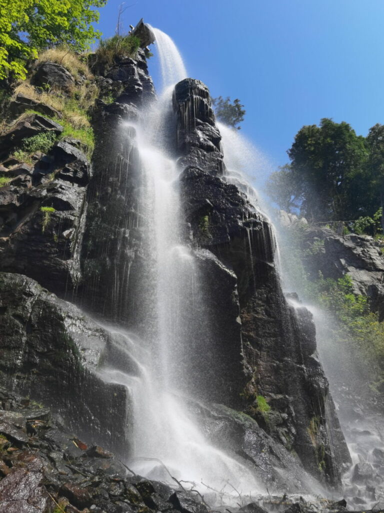 coole Reiseziele - der Trusetaler Wasserfall in Deutschland